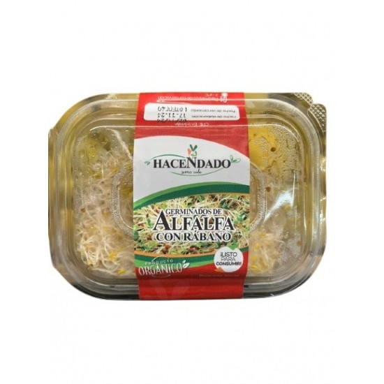 ALFALFA HACENDADO 100GRS CON RABANO
