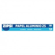 PAPEL ALUMINIO ZIPSI 762MTRS 25FT