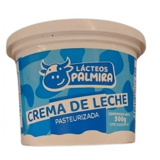 CREMA DE LECHE PALMIRA 500GR