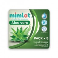 JABON MIMLOT 125GR X3UNI ALOE VERA