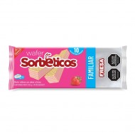 WAFER SORBETICOS 105GR FRESA FAMILIAR