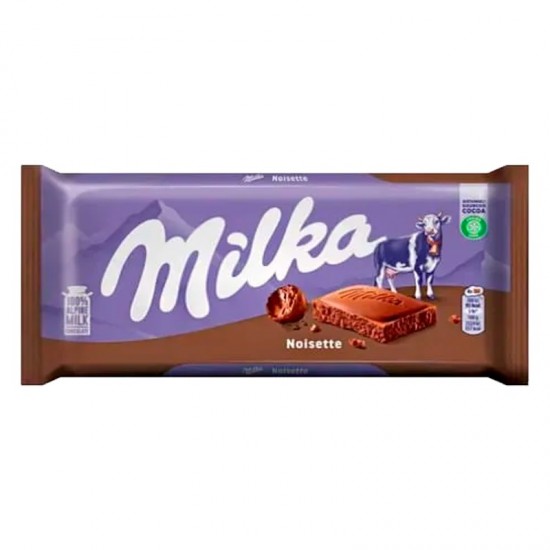 CHOCOLATE MILKA 90GR NOISETTE