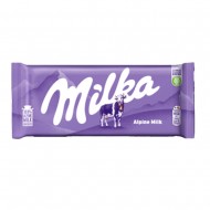 CHOCOLATE MILKA 90GR ALPINE MILK