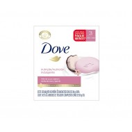 JABON DOVE 90GRX3UND LECHE DE COCO