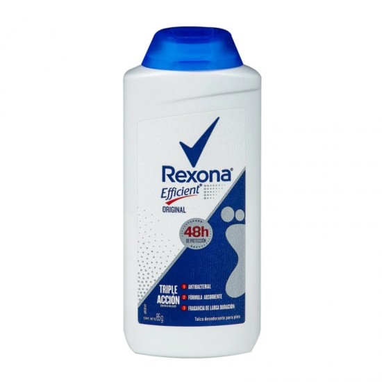 TALCO ANTIBACT REXONA EFFICIENT 85GR