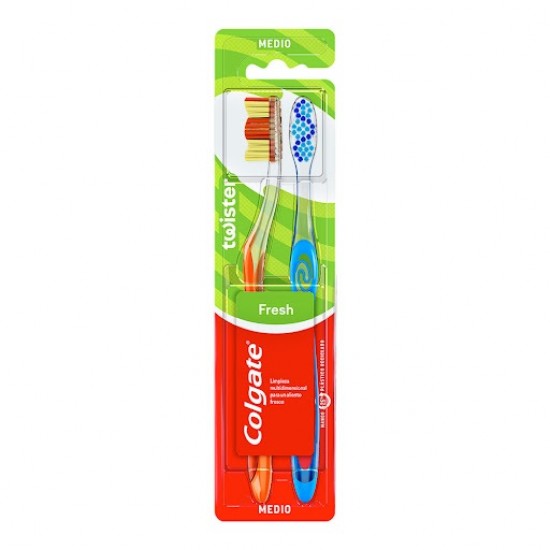 CEPILLO DENTAL COLGATE 2UND TWISTER FRESH