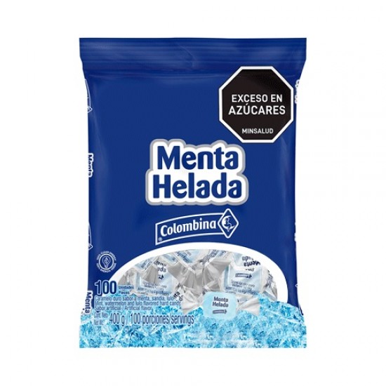 CARAMELOS COLOMBINA 400GR MENTA HELADA