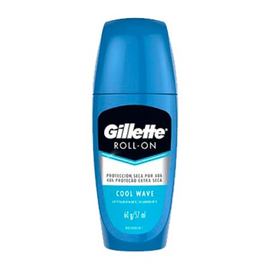 DESOD GILLETTE 60GRS ROLLON COOL WAVE