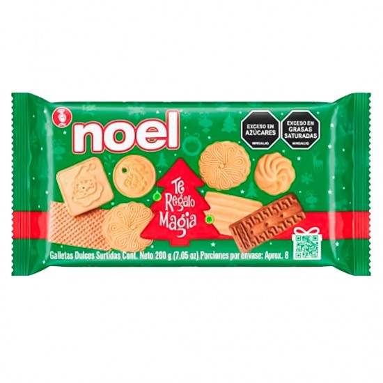 GALLETAS NOEL 200GR NAVIDAD PLEGADIZA