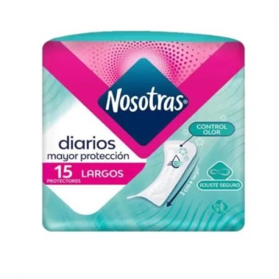 PROTEC DIARIO NOSOTRAS 15UND LARGOS