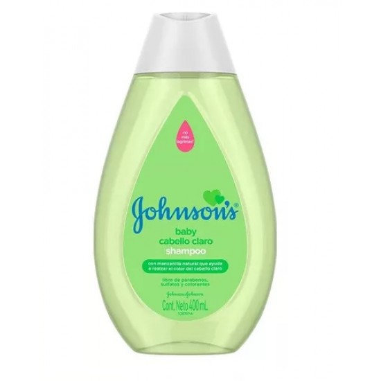 CHAMPU JOHNSONS BABY 400ML MANZANILLA