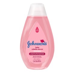 CHAMPU JOHNSONS BABY 400ML CAB OSCURO