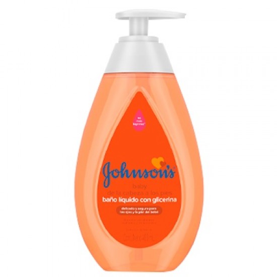 GEL DE BANO JOHNSONS BABY 400ML C/GLICERINA