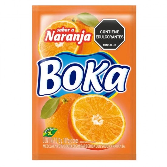 BEBIDA BOKA 10GR NARANJA