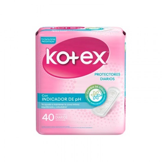 PROTEC DIARIO KOTEX 40UND INDICADOR PH