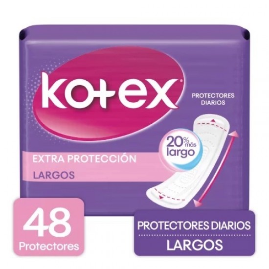 PROTEC DIARIO KOTEX 48UND LINER LARGO
