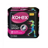 TOALLA SANIT KOTEX 10UND SPORT ULTRAFINA
