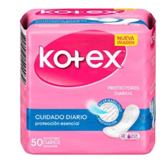 PROTEC DIARIO KOTEX X50UND NORM BOLSA