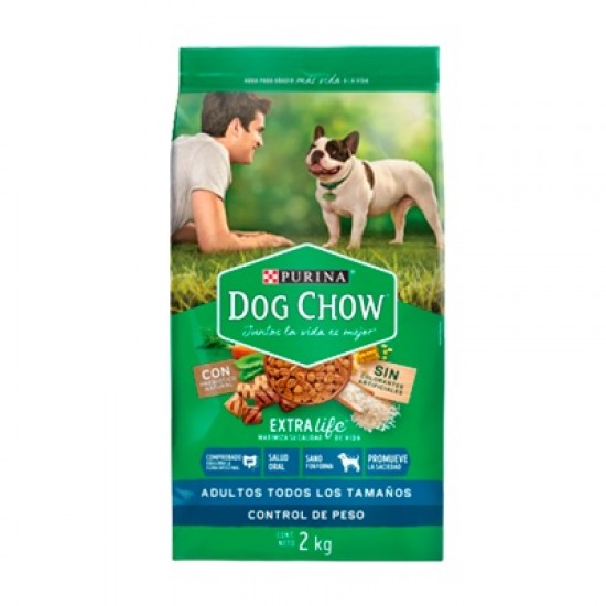 ALIMENTO P/PERRO DOG CHOW 2KG CONTROL DE PESO