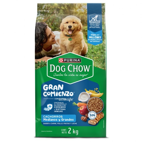 ALIMENTO P/PERRO DOG CHOW 2KG GRAN COMIENZO ALTA PROTEINA