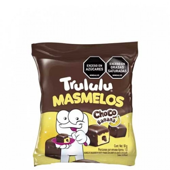 MASMELOS TRULULU 50GR CHOCO BANANA