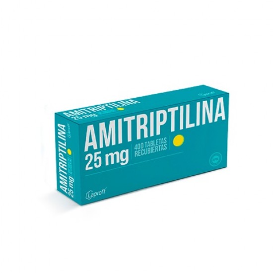 AMITRIPTILINA 25MG X 10TABL LAPROFF