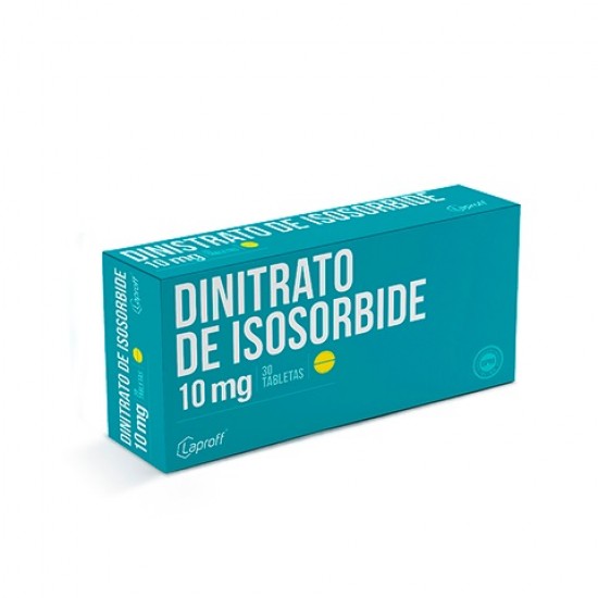 DINITRATO ISOSORBIDE 10MG X 10TABL BLIS LAPROFF
