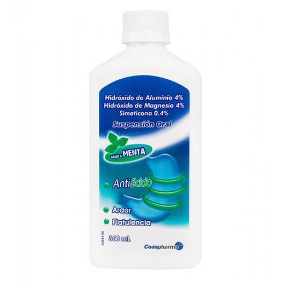 ANTIACIDO COASPHARMA S/MENTA 360ML