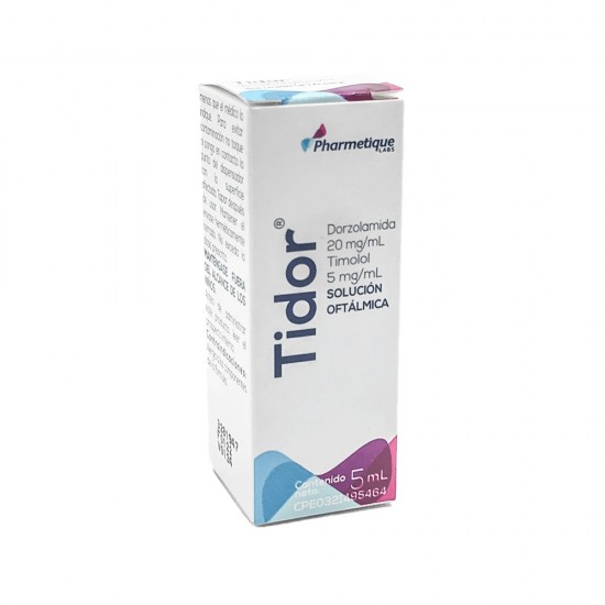 TIDOR PHARMETIQUE 5ML SOLUC OFTALMICA
