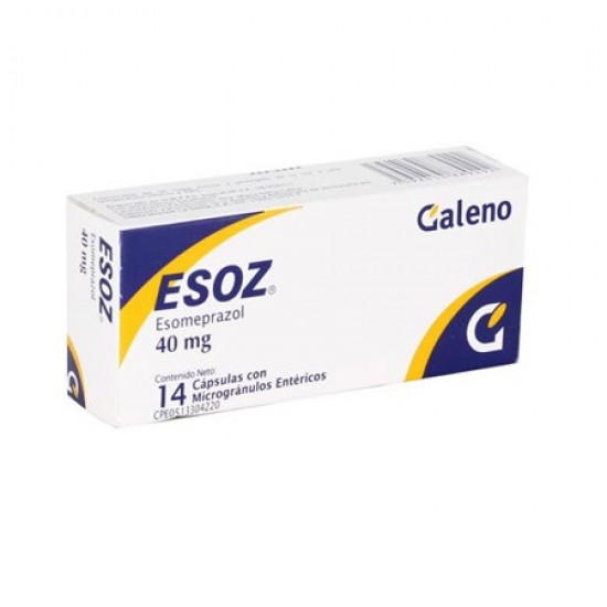 ESOZ 40MG X 14CAPS