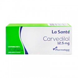 CARVEDILOL 125MG X 30TAB LA SANTE