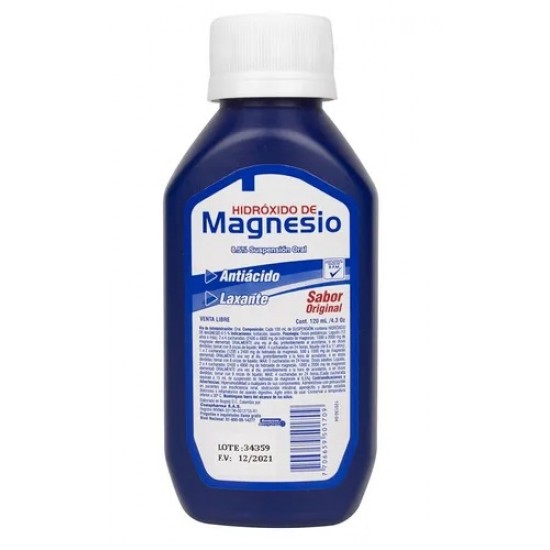LECHE MAGNESIA COASPHARMA 120ML