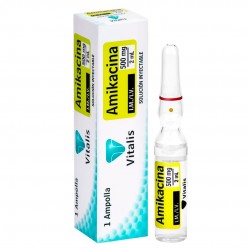AMIKACINA 500MG/2ML IM/IV X 1AMP VITALIS