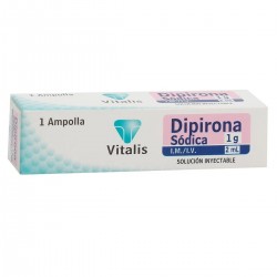 DIPIRONA VITALIS 1G 2ML X1AMP