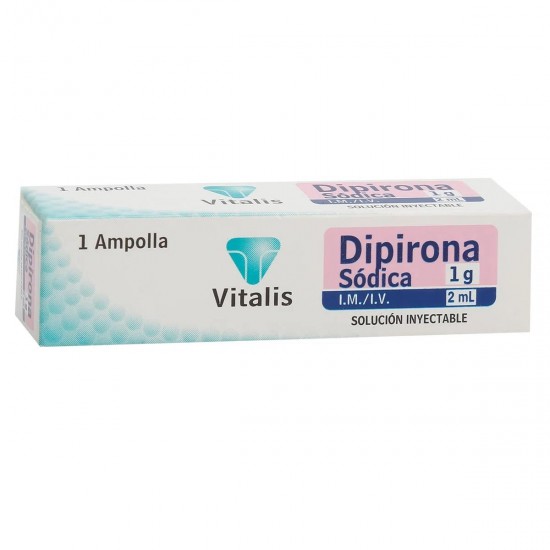 DIPIRONA VITALIS 1G 2ML X1AMP