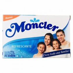 Jabon En Barra Moncler Azul 90Gr