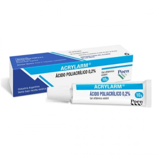 ACRYLARM 02% X 10G GEL OFT ACI POLIACRILICO POEN