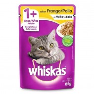 COMIDA HUMEDA WHISKAS 85GR POLLO
