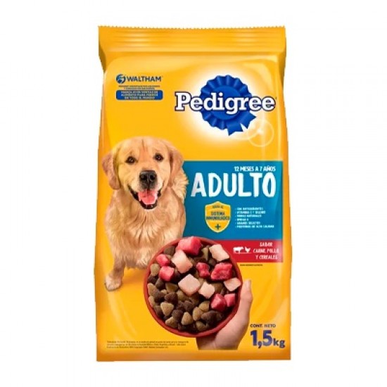 ALIM P/PERRO PEDIGREE 1.5KG ADUL/CPC