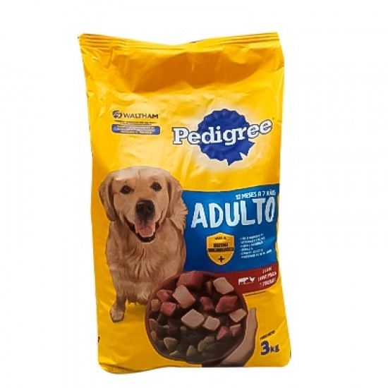 ALIM P/PERRO PEDIGREE 3KG ADUL/CPC