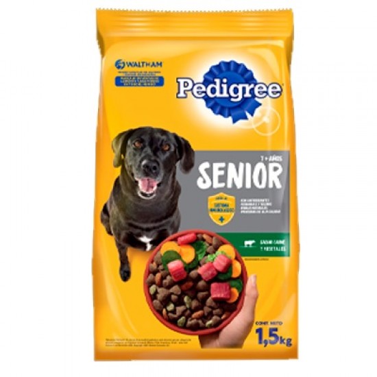 ALIM P/PERRO PEDIGREE 1.5KG SENIOR +7