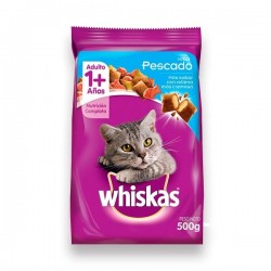 Alimento Whiskas Pescado Gato 500Gr