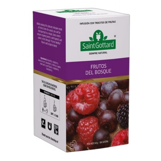 INFUSION SAINTGOTTARD 20UND FRUTOS DEL BOSQUE