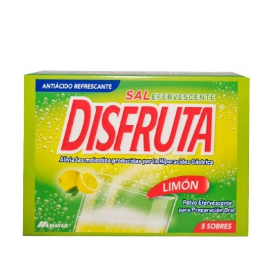 SAL EFERV DISFRUTA 5GR X 5SOBRES LIMON POLINAC