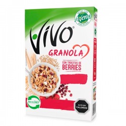 Vivo Granola 330gr Con Trocitos De Berrries