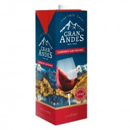 VINO GRAN ANDES DEL SUR 1LT TINTO CABERNET SAUVIGNON