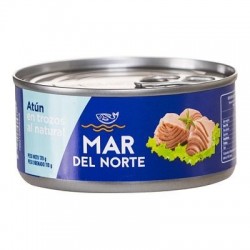 ATUN MAR DEL NORTE 170GR NATURAL EN TROZOS