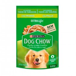 Comida Humeda Dog Chow 100gr Pollo Cachorros