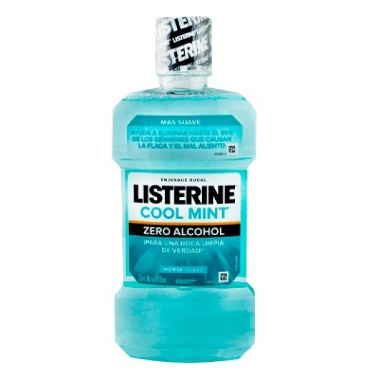 ENJUAGUE BUCAL LISTERINE 500ML COOL MINT ZERO