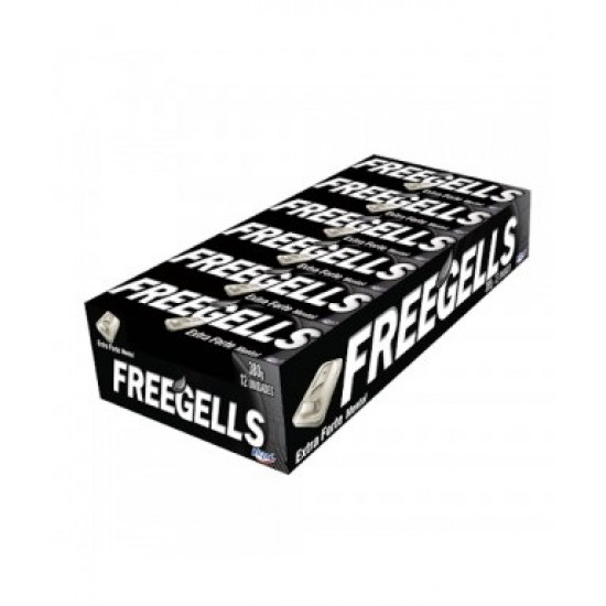 CARAMELOS FREEGELLS EXTRAFUERTE 27.9GR***